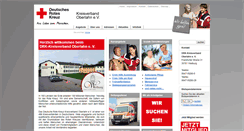 Desktop Screenshot of drk-oberlahn.de